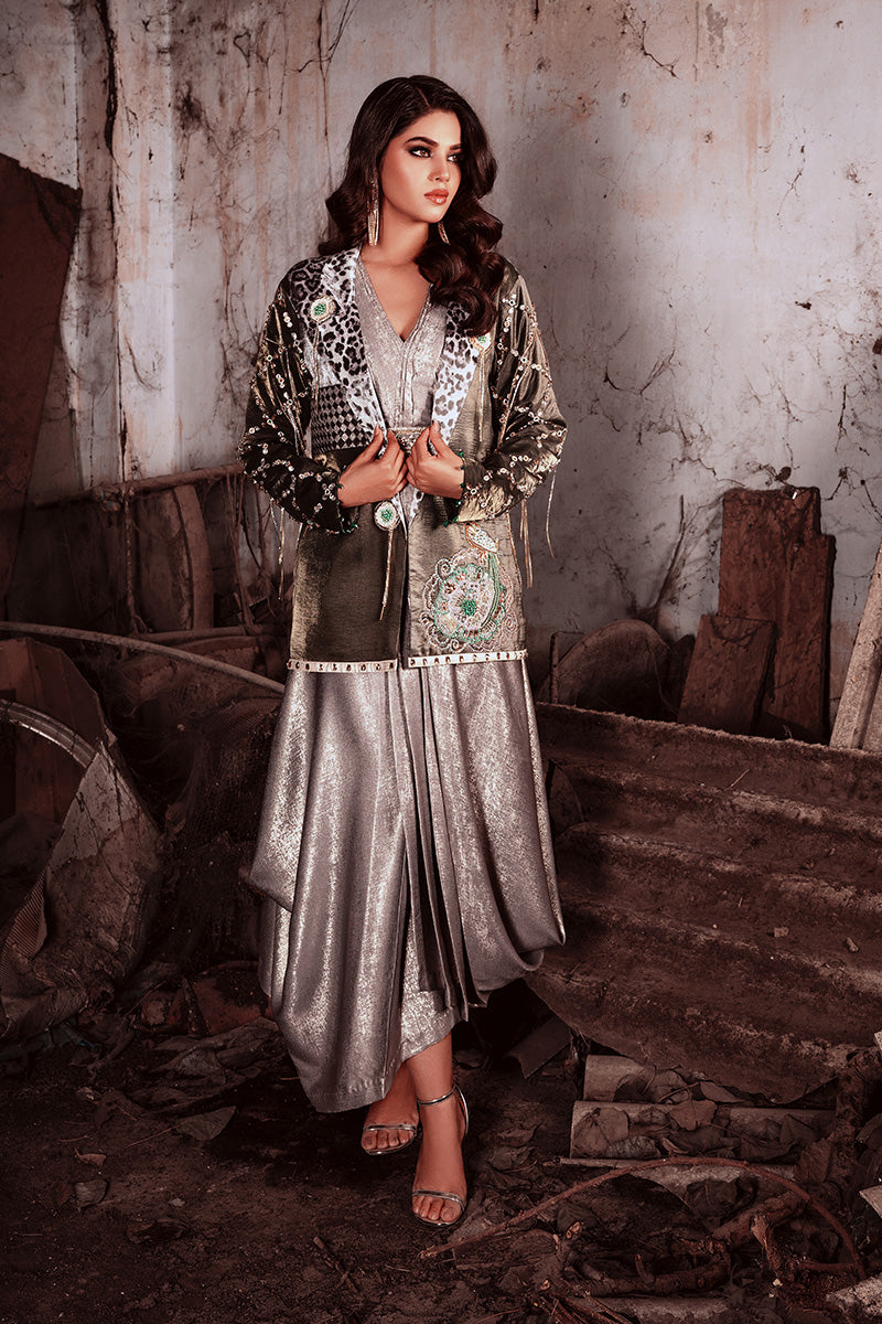 Wardha Saleem | Starlit Collection | LAMYA by Wardha Saleem - Designer Dress - Type: Ladies Clothes - Available at Libayah - 100% Original