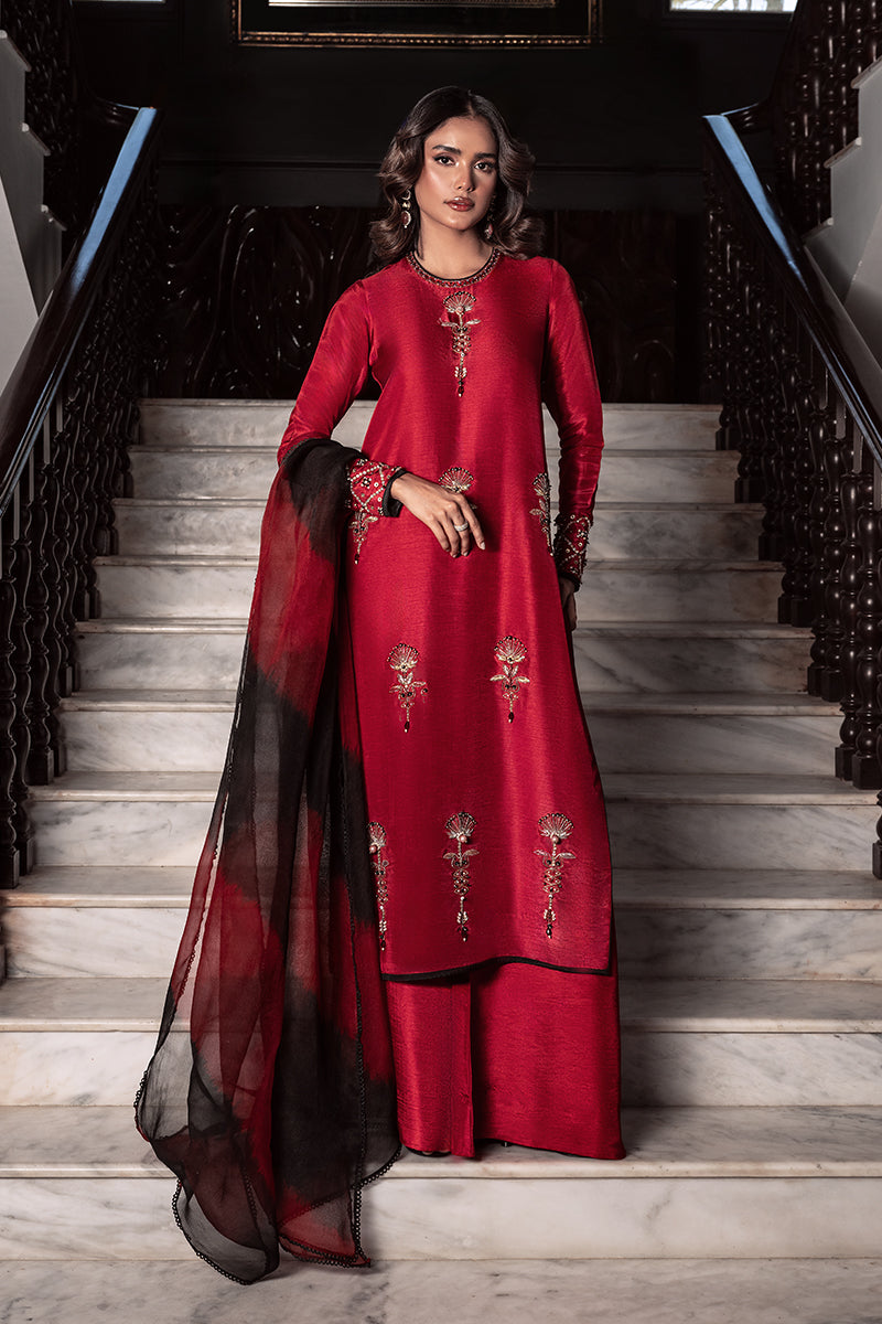 Wardha Saleem | Zimal Silk Edit | Amory by Wardha Saleem - Designer Dress  - Type : Ladies Clothes - Available at Libayah - 100% Original 