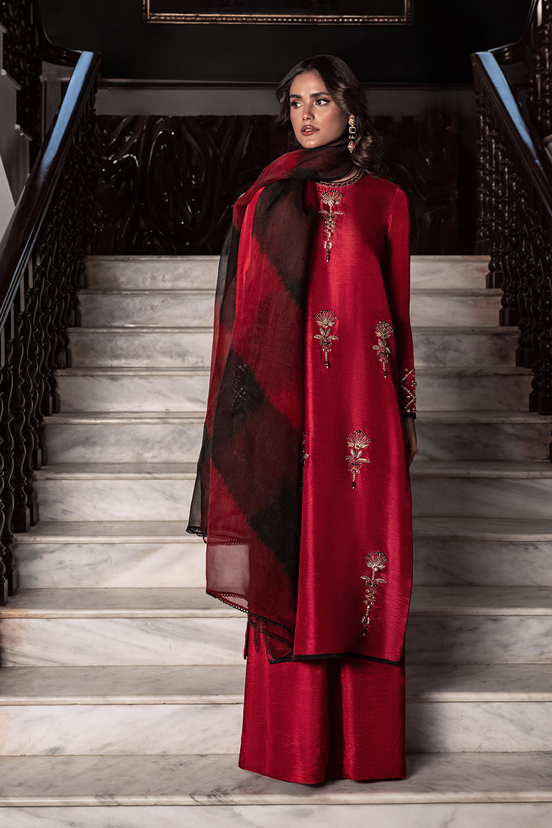 Wardha Saleem | Zimal Silk Edit | Amory by Wardha Saleem - Designer Dress  - Type : Ladies Clothes - Available at Libayah - 100% Original 