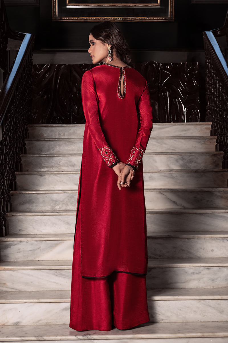 Wardha Saleem | Zimal Silk Edit | Amory by Wardha Saleem - Designer Dress  - Type : Ladies Clothes - Available at Libayah - 100% Original 