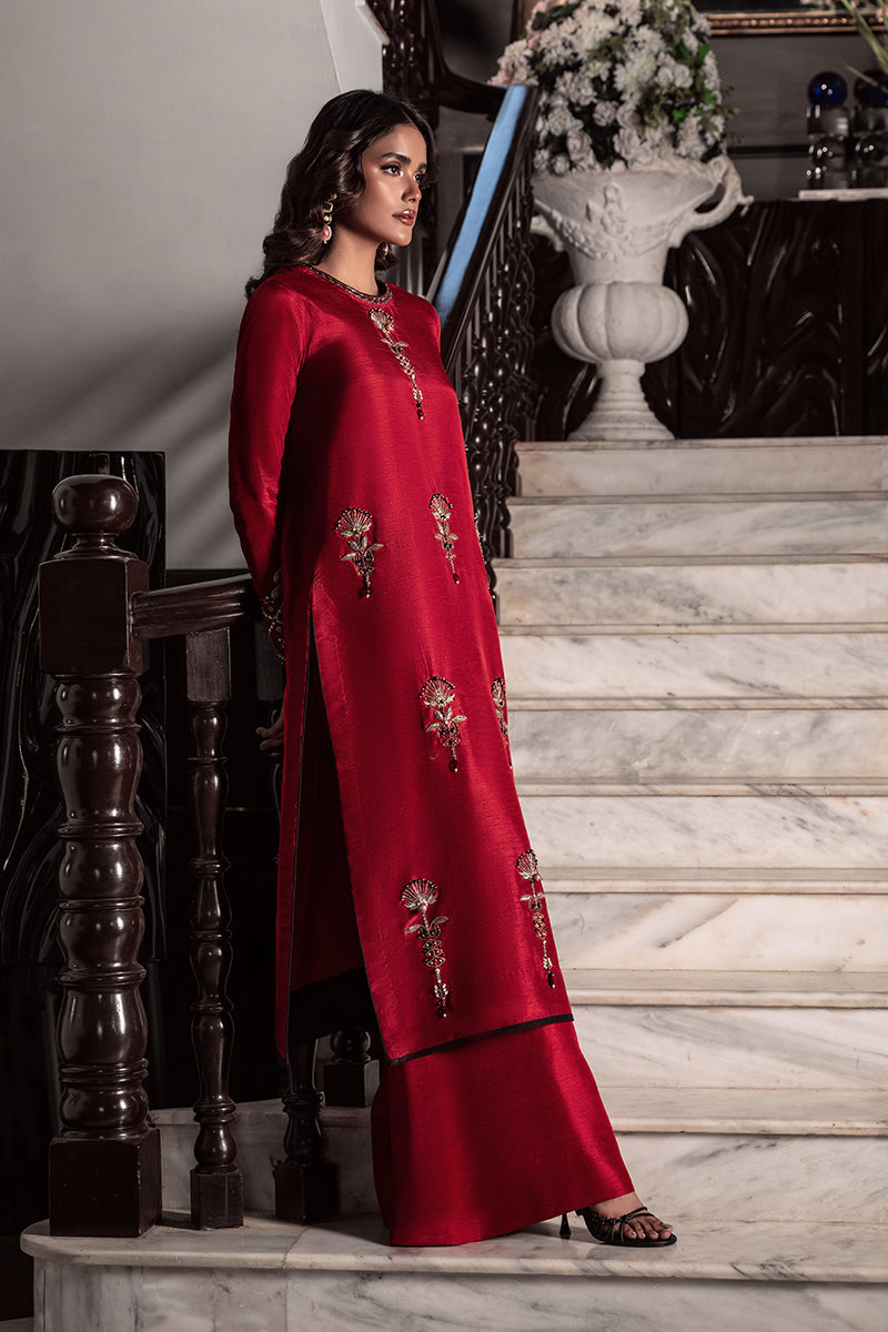 Wardha Saleem | Zimal Silk Edit | Amory by Wardha Saleem - Designer Dress  - Type : Ladies Clothes - Available at Libayah - 100% Original 