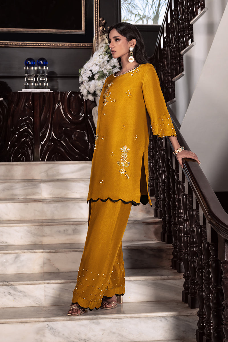 Wardha Saleem | Zimal Silk Edit | Elise by Wardha Saleem - Designer Dress  - Type : Ladies Clothes - Available at Libayah - 100% Original 