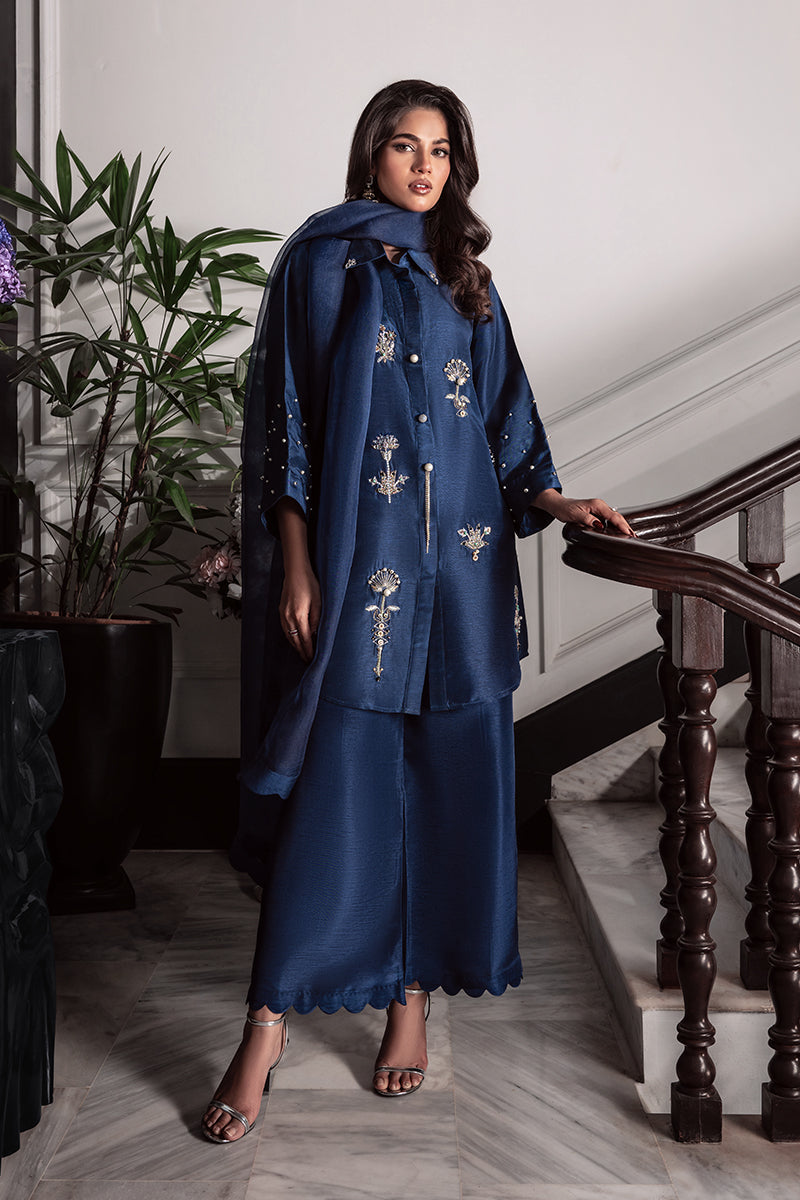 Wardha Saleem | Zimal Silk Edit | Romy by Wardha Saleem - Designer Dress  - Type : Ladies Clothes - Available at Libayah - 100% Original 