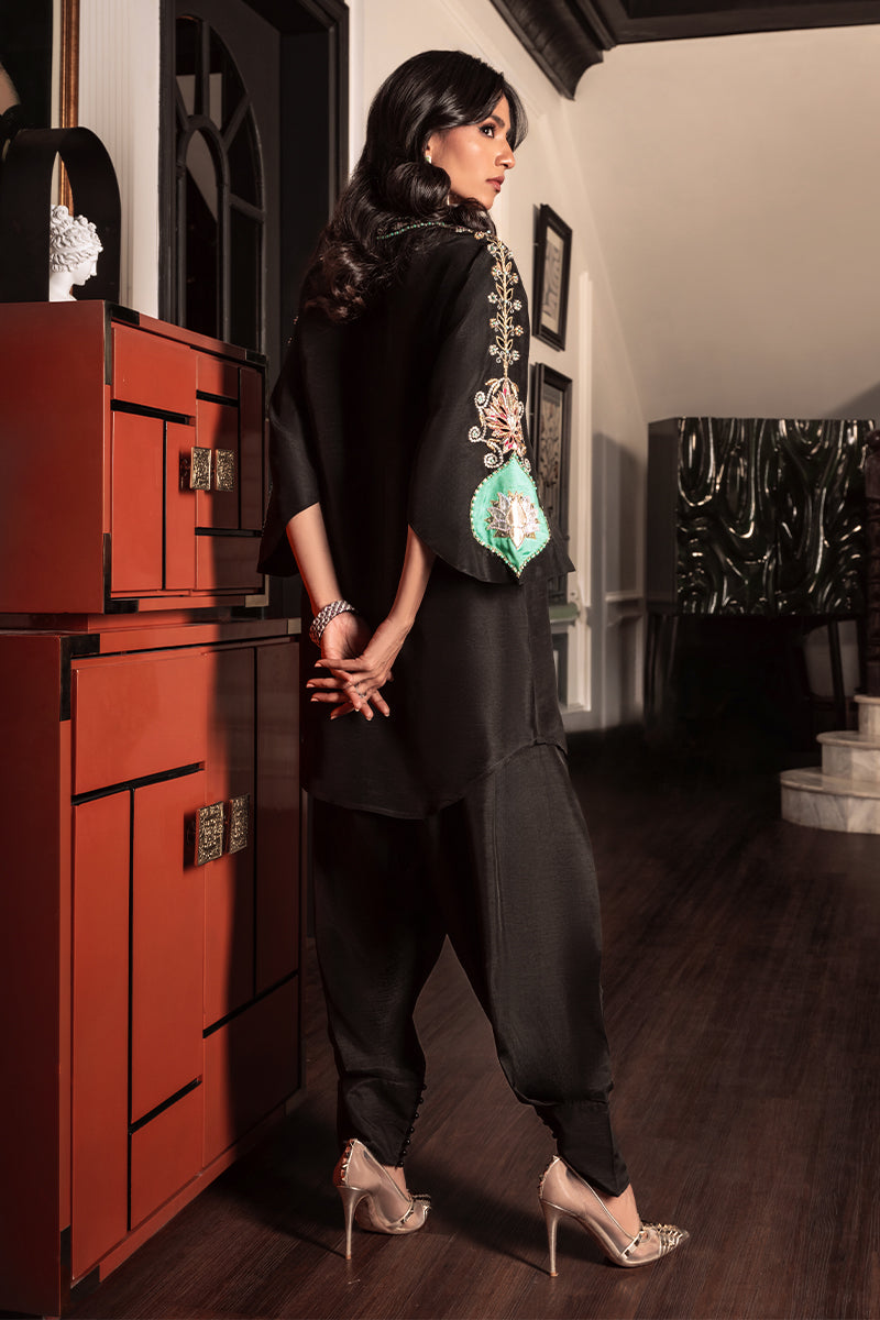 Wardha Saleem | Zimal Silk Edit | Evania by Wardha Saleem - Designer Dress  - Type : Ladies Clothes - Available at Libayah - 100% Original 