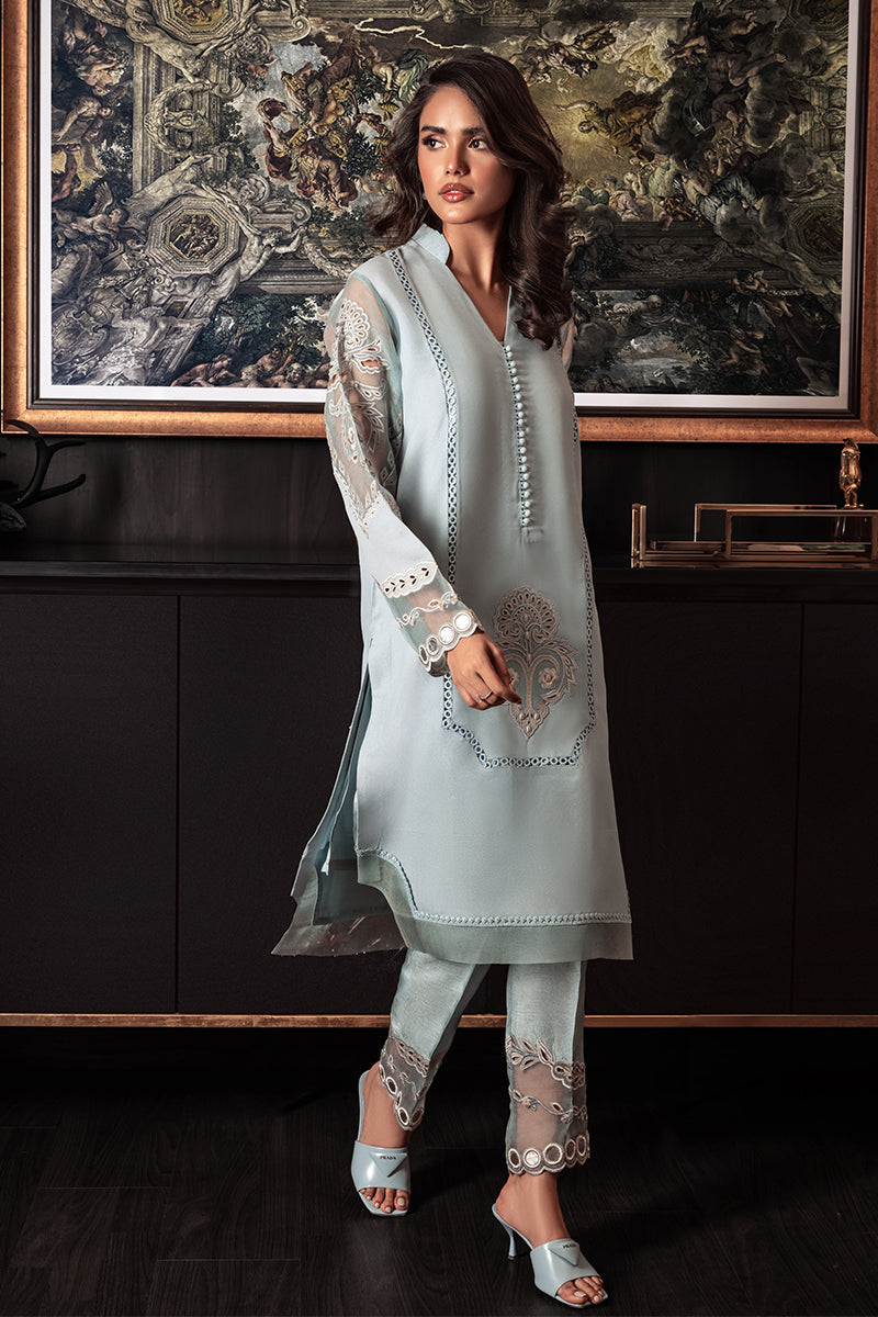 Wardha Saleem | Zimal Silk Edit | Vianne by Wardha Saleem - Designer Dress  - Type : Ladies Clothes - Available at Libayah - 100% Original 