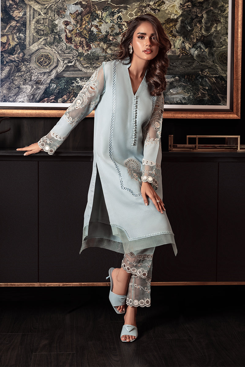 Wardha Saleem | Zimal Silk Edit | Vianne by Wardha Saleem - Designer Dress  - Type : Ladies Clothes - Available at Libayah - 100% Original 