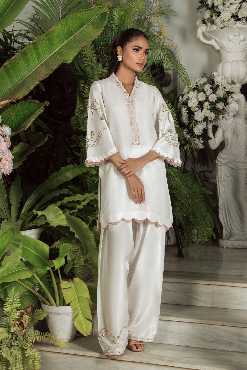 Wardha Saleem | Zimal Silk Edit | Elara by Wardha Saleem - Designer Dress  - Type : Ladies Clothes - Available at Libayah - 100% Original 