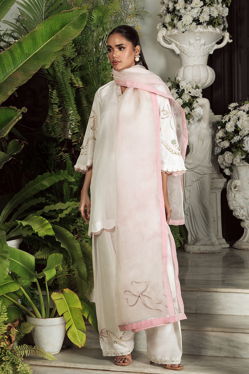 Wardha Saleem | Zimal Silk Edit | Elara by Wardha Saleem - Designer Dress  - Type : Ladies Clothes - Available at Libayah - 100% Original 