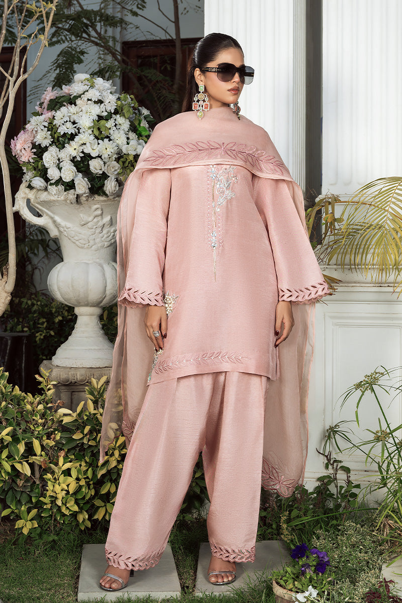 Wardha Saleem | Zimal Silk Edit | Tia by Wardha Saleem - Designer Dress  - Type : Ladies Clothes - Available at Libayah - 100% Original 