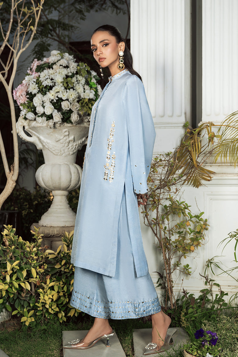 Wardha Saleem | Zimal Silk Edit | Parisa by Wardha Saleem - Designer Dress  - Type : Ladies Clothes - Available at Libayah - 100% Original 