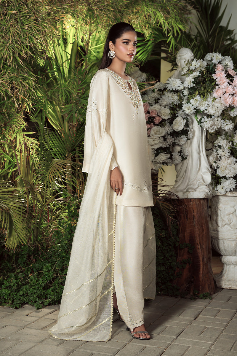 Wardha Saleem | Zimal Silk Edit | Nahel by Wardha Saleem - Designer Dress  - Type : Ladies Clothes - Available at Libayah - 100% Original 