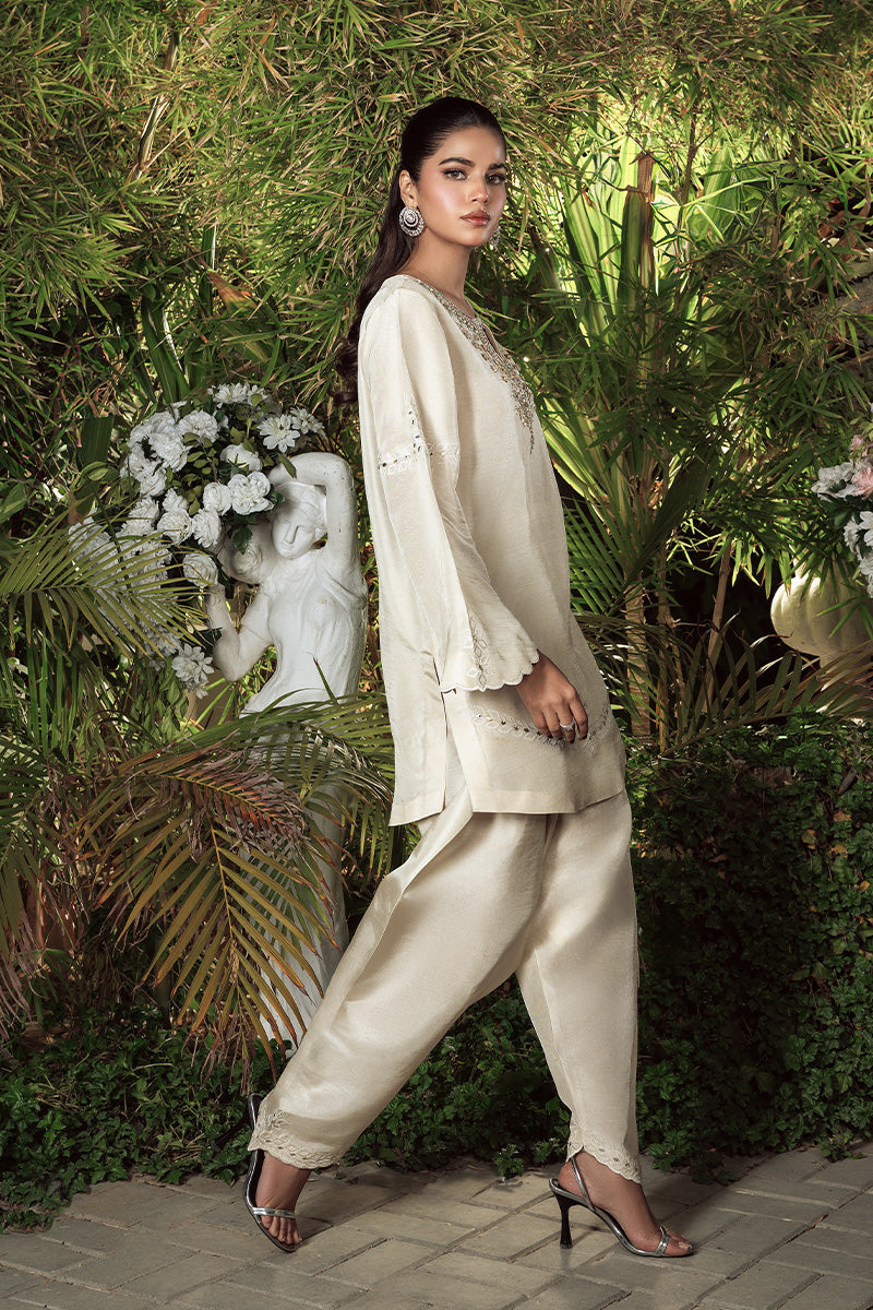 Wardha Saleem | Zimal Silk Edit | Nahel by Wardha Saleem - Designer Dress  - Type : Ladies Clothes - Available at Libayah - 100% Original 