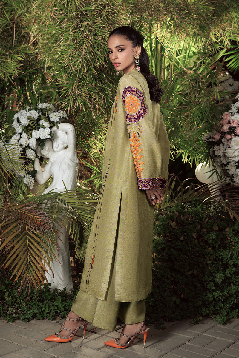 Wardha Saleem | Zimal Silk Edit | Raneem by Wardha Saleem - Designer Dress  - Type : Ladies Clothes - Available at Libayah - 100% Original 