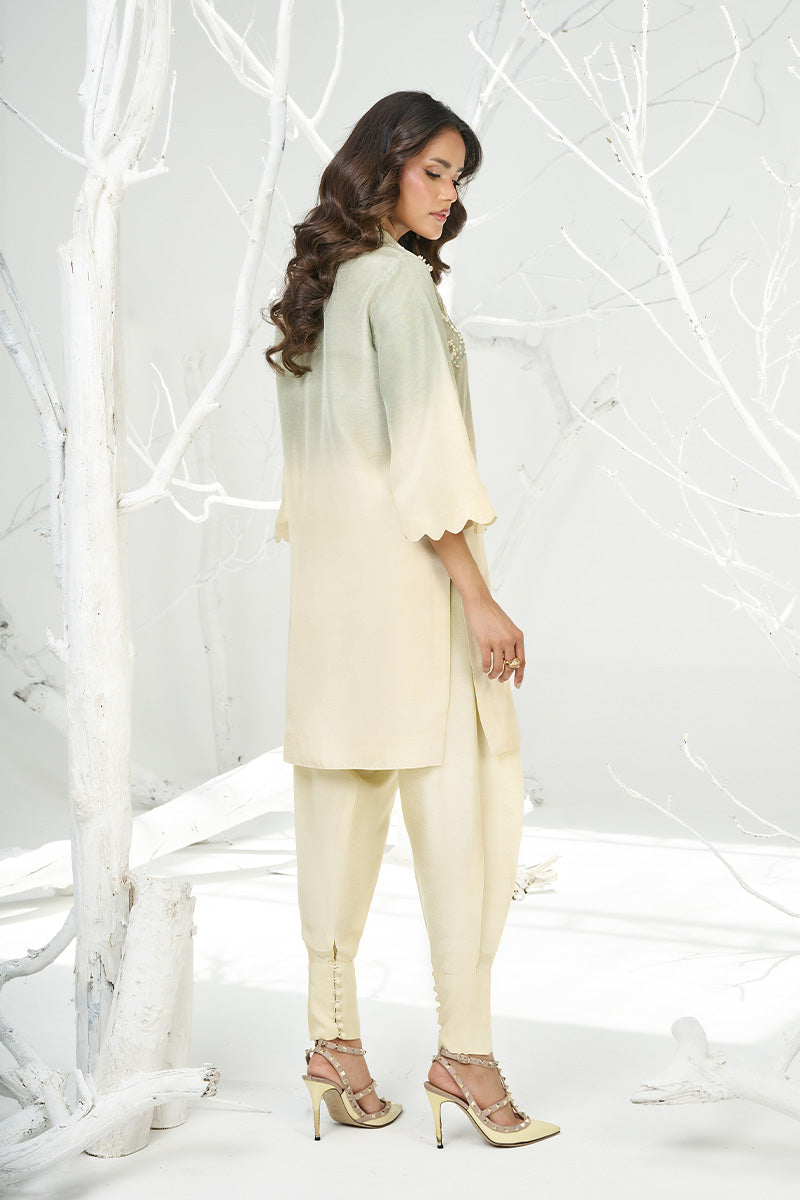 Wardha Saleem | Zimal Silk Edit | Zoha by Wardha Saleem - Designer Dress  - Type : Ladies Clothes - Available at Libayah - 100% Original 