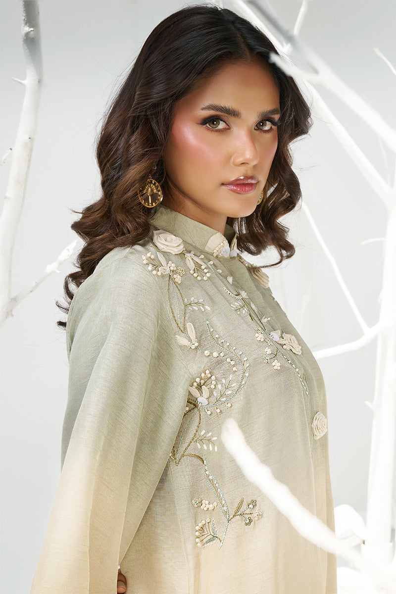 Wardha Saleem | Zimal Silk Edit | Zoha by Wardha Saleem - Designer Dress  - Type : Ladies Clothes - Available at Libayah - 100% Original 