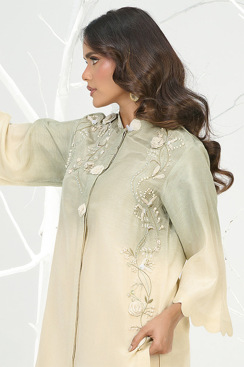 Wardha Saleem | Zimal Silk Edit | Zoha by Wardha Saleem - Designer Dress  - Type : Ladies Clothes - Available at Libayah - 100% Original 