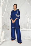 Wardha Saleem | Zimal Silk Edit | Zeina by Wardha Saleem - Designer Dress  - Type : Ladies Clothes - Available at Libayah - 100% Original 