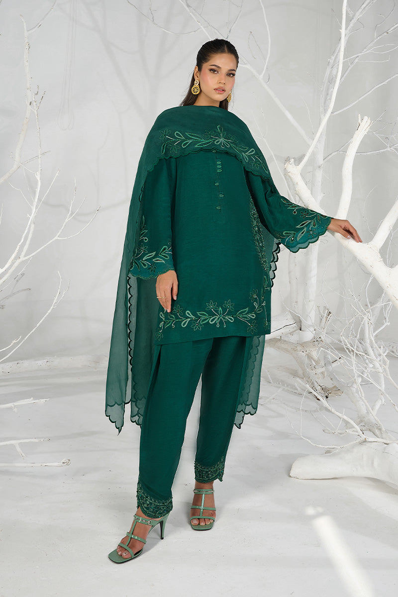 Wardha Saleem | Zimal Silk Edit | Xaha by Wardha Saleem - Designer Dress  - Type : Ladies Clothes - Available at Libayah - 100% Original 