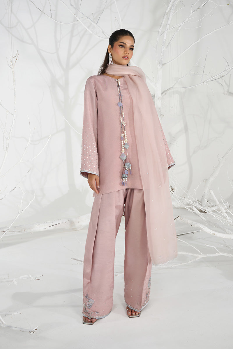 Wardha Saleem | Zimal Silk Edit | Amiraah by Wardha Saleem - Designer Dress  - Type : Ladies Clothes - Available at Libayah - 100% Original 