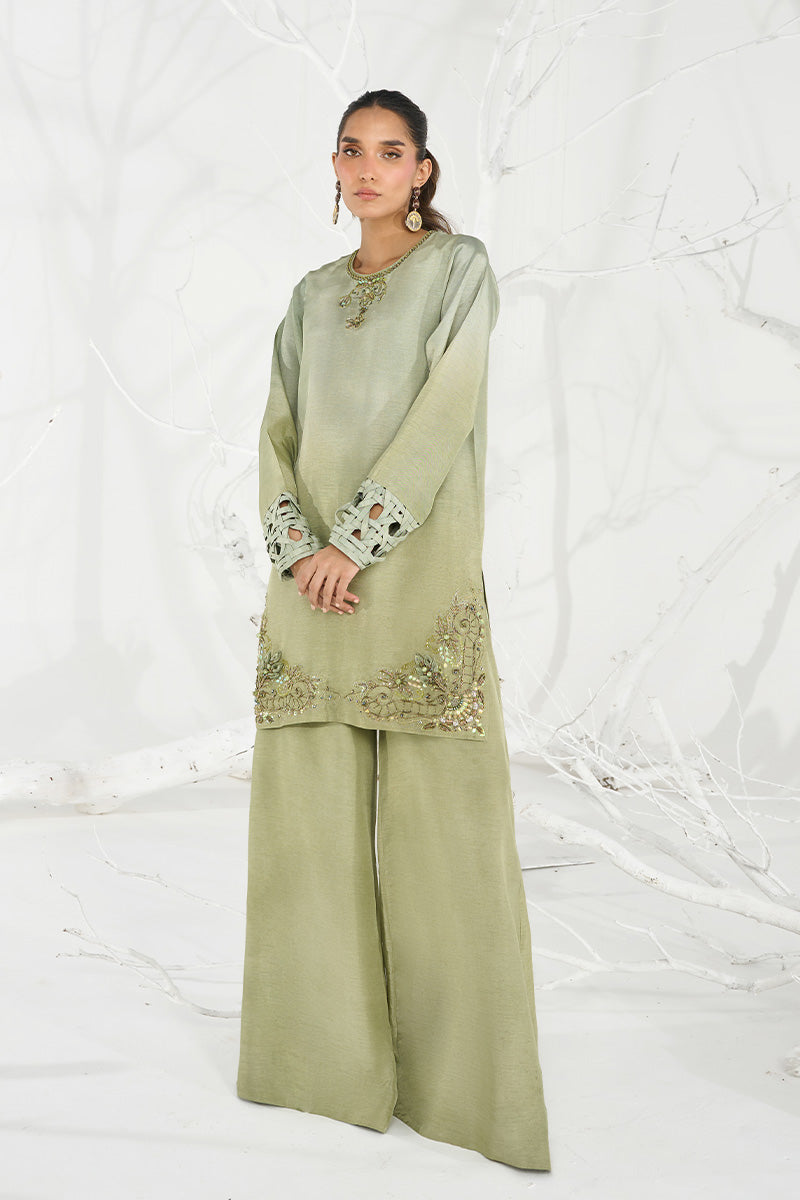 Wardha Saleem | Zimal Silk Edit | Sila by Wardha Saleem - Designer Dress  - Type : Ladies Clothes - Available at Libayah - 100% Original 