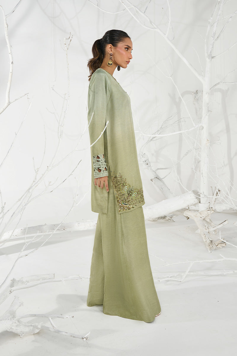 Wardha Saleem | Zimal Silk Edit | Sila by Wardha Saleem - Designer Dress  - Type : Ladies Clothes - Available at Libayah - 100% Original 