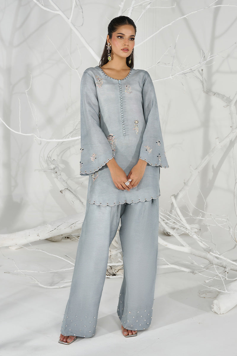 Wardha Saleem | Zimal Silk Edit | Roha by Wardha Saleem - Designer Dress  - Type : Ladies Clothes - Available at Libayah - 100% Original 
