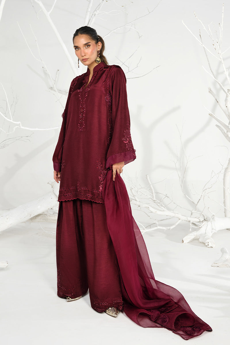 Wardha Saleem | Zimal Silk Edit | Dia by Wardha Saleem - Designer Dress  - Type : Ladies Clothes - Available at Libayah - 100% Original 