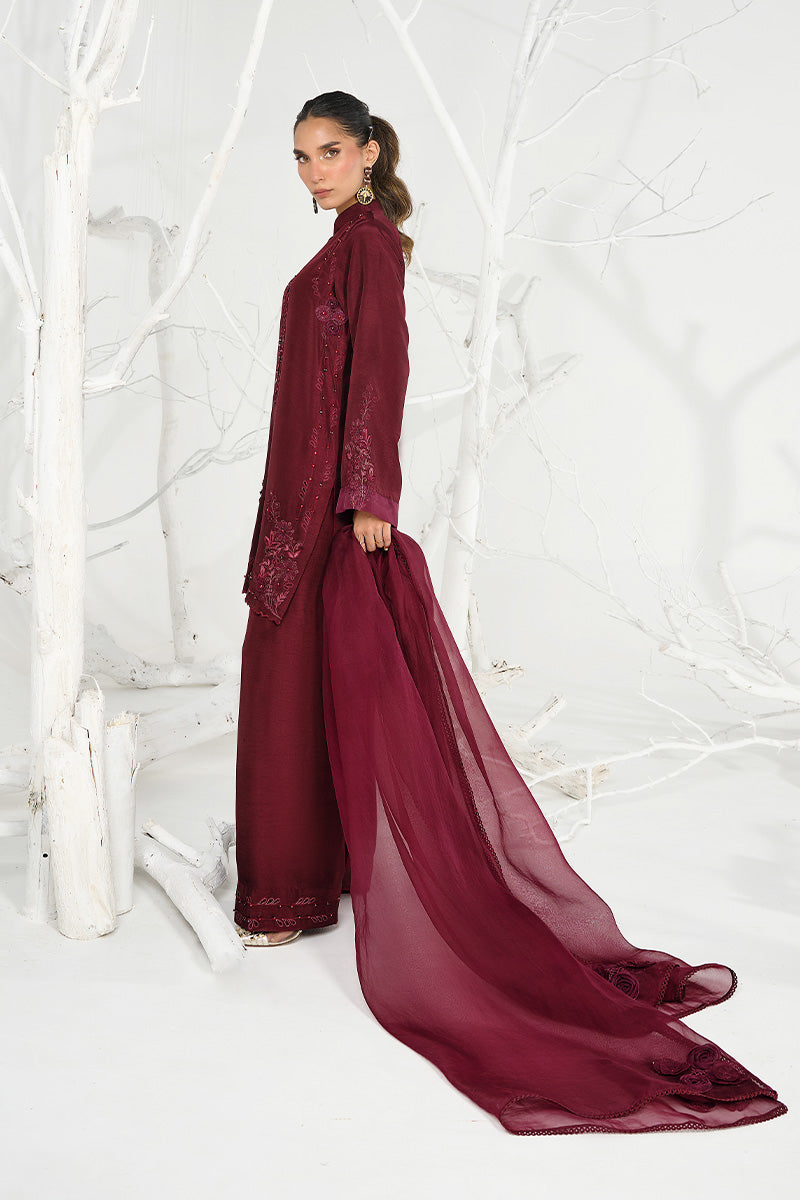 Wardha Saleem | Zimal Silk Edit | Dia by Wardha Saleem - Designer Dress  - Type : Ladies Clothes - Available at Libayah - 100% Original 