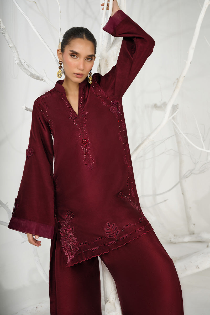 Wardha Saleem | Zimal Silk Edit | Dia by Wardha Saleem - Designer Dress  - Type : Ladies Clothes - Available at Libayah - 100% Original 