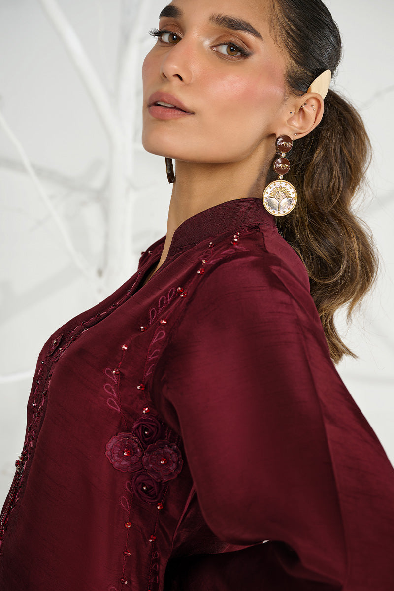 Wardha Saleem | Zimal Silk Edit | Dia by Wardha Saleem - Designer Dress  - Type : Ladies Clothes - Available at Libayah - 100% Original 