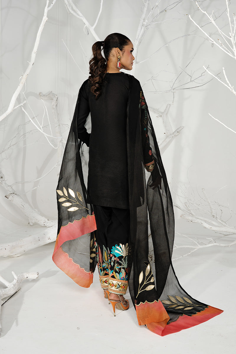 Wardha Saleem | Zimal Silk Edit | Siba by Wardha Saleem - Designer Dress  - Type : Ladies Clothes - Available at Libayah - 100% Original 