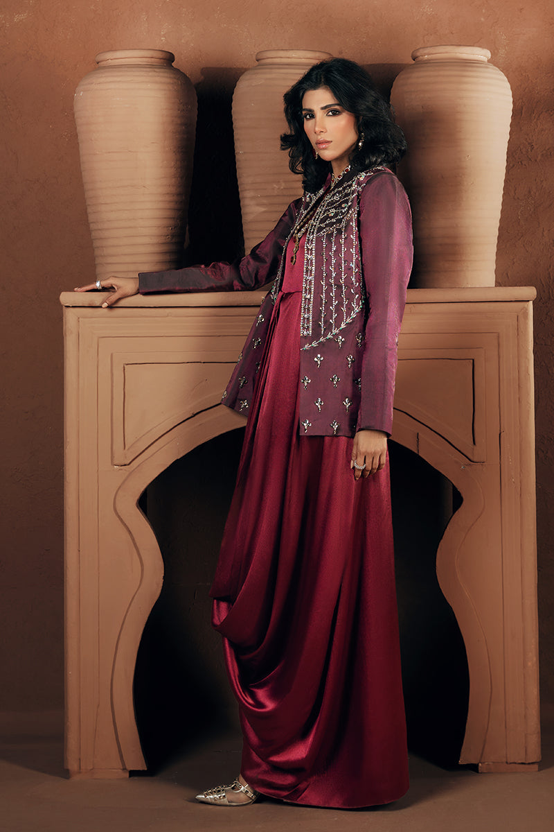 Wardha Saleem | Luxe Edition | Zyra - Designer Dress - Type : Ladies Clothes - Available at Libayah - 100% Original
