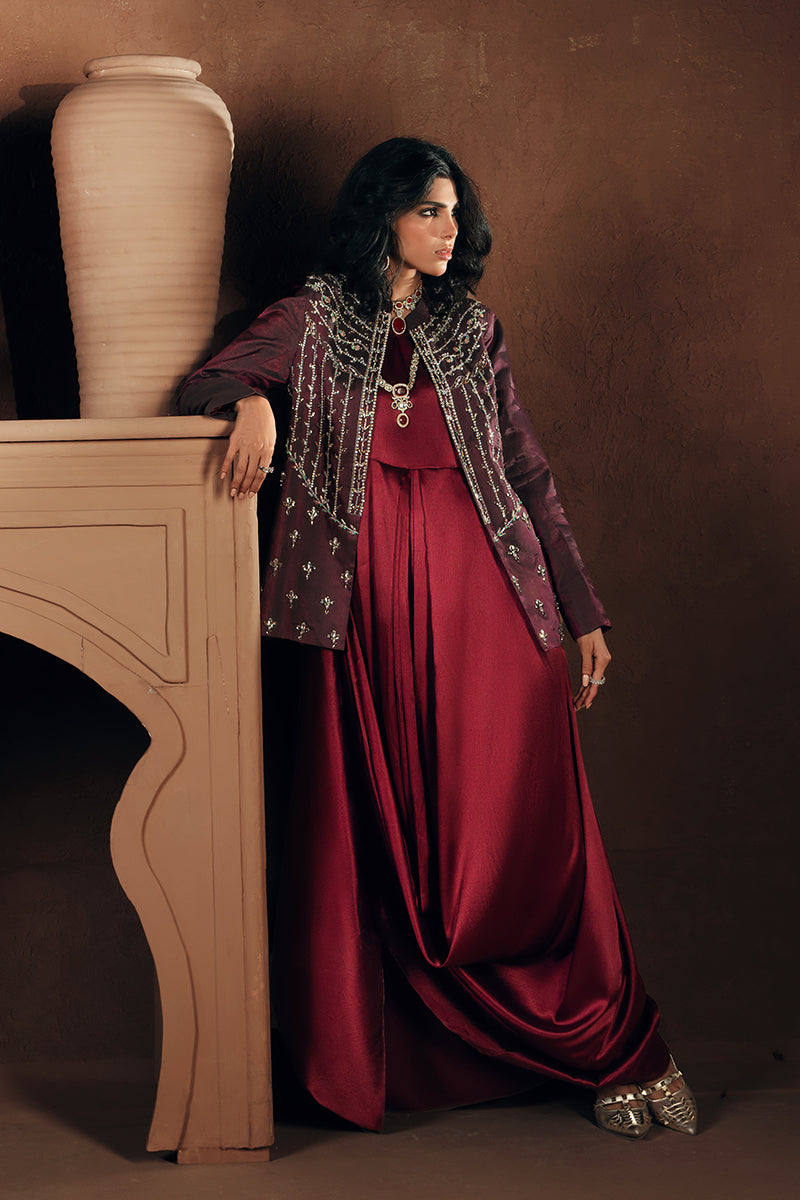 Wardha Saleem | Luxe Edition | Zyra - Designer Dress - Type : Ladies Clothes - Available at Libayah - 100% Original