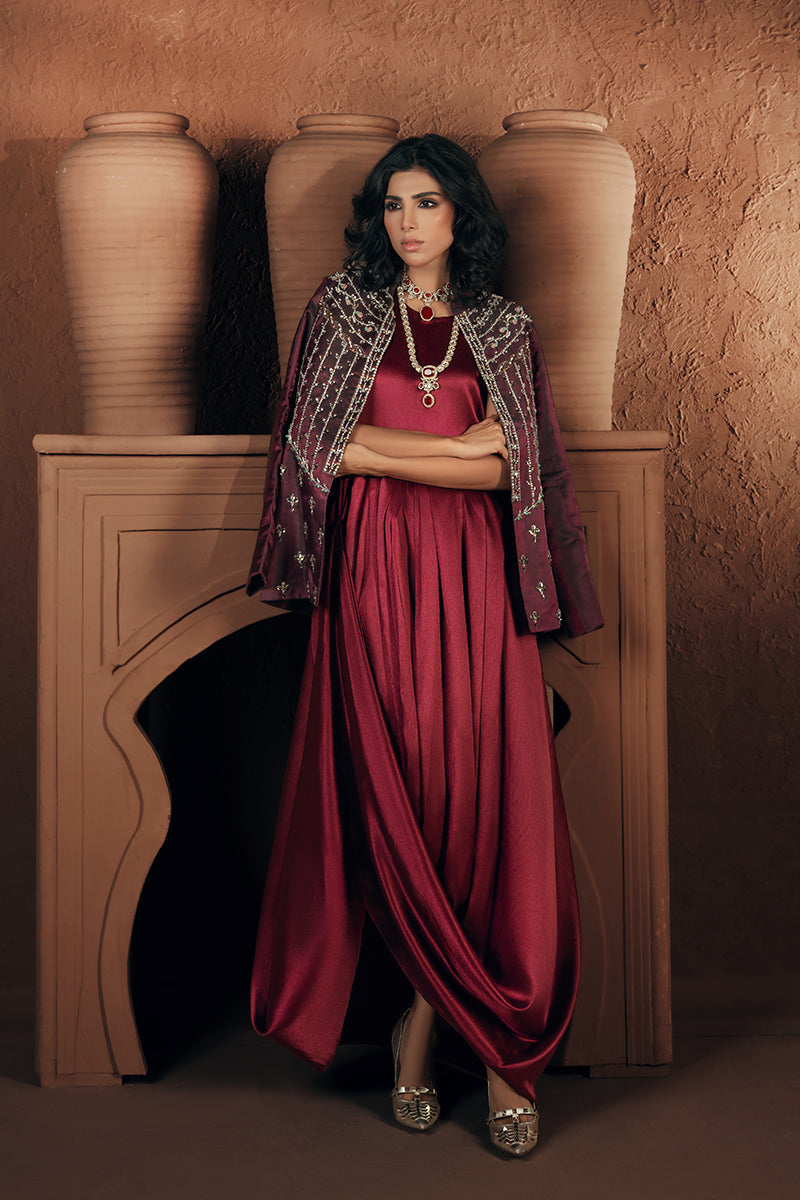 Wardha Saleem | Luxe Edition | Zyra - Designer Dress - Type : Ladies Clothes - Available at Libayah - 100% Original