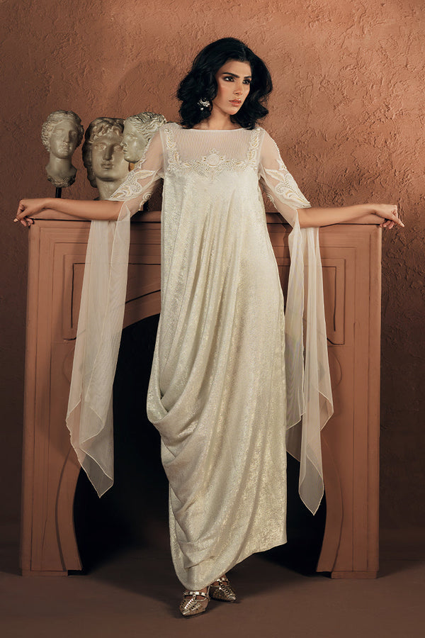Wardha Saleem | Luxe Edition | Nyx - Designer Dress - Type : Ladies Clothes - Available at Libayah - 100% Original