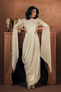 Wardha Saleem | Luxe Edition | Nyx - Designer Dress - Type : Ladies Clothes - Available at Libayah - 100% Original