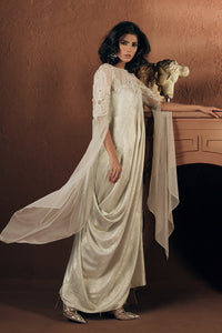 Wardha Saleem | Luxe Edition | Nyx - Designer Dress - Type : Ladies Clothes - Available at Libayah - 100% Original