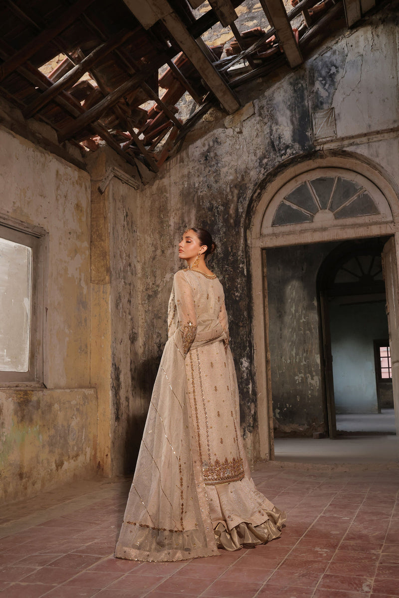 Wahaj M Khan | Banno Formals |  Ivory Bano Qazmi by Wahaj M Khan - Designer Dress - Type: Ladies Clothes - Available at Libayah - 100% Original