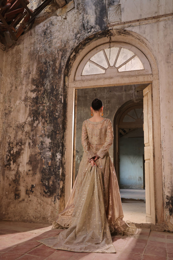 Wahaj M Khan | Banno Formals |  Ivory Elan Bano Outfit by Wahaj M Khan - Designer Dress - Type: Ladies Clothes - Available at Libayah - 100% Original