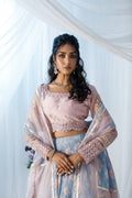Wahaj M Khan | Zohra Drop 2 Formals | Pink Floral Printed LC by Wahaj M.Khan - Designer Dress - Type: Ladies Clothes - Available at Libayah - 100% Original