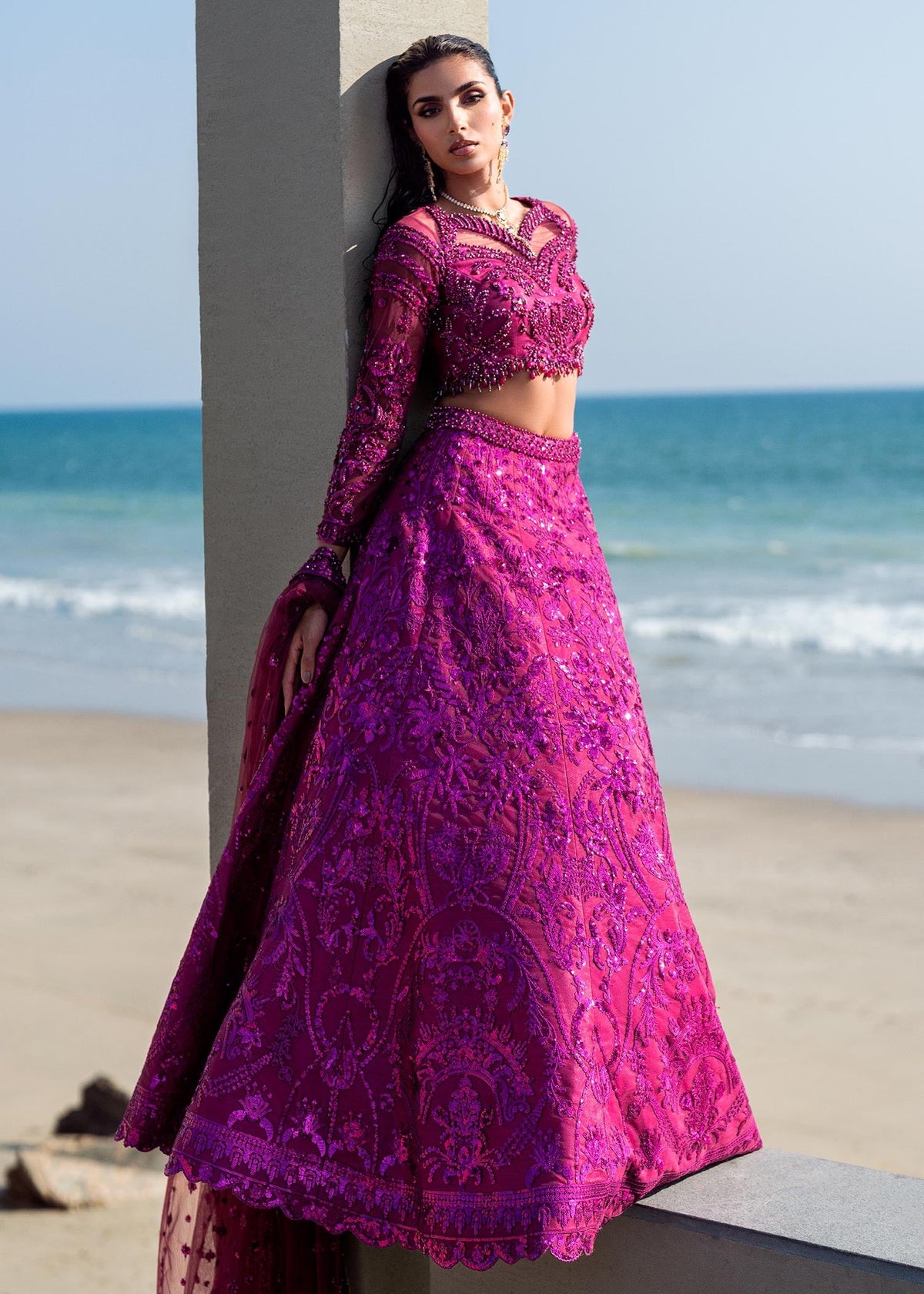 Waqas Shah | Amariage Luxury Formals | Lyric by Waqas Shah - Designer Dress - Type: Ladies Clothes - Available at Libayah - 100% Original