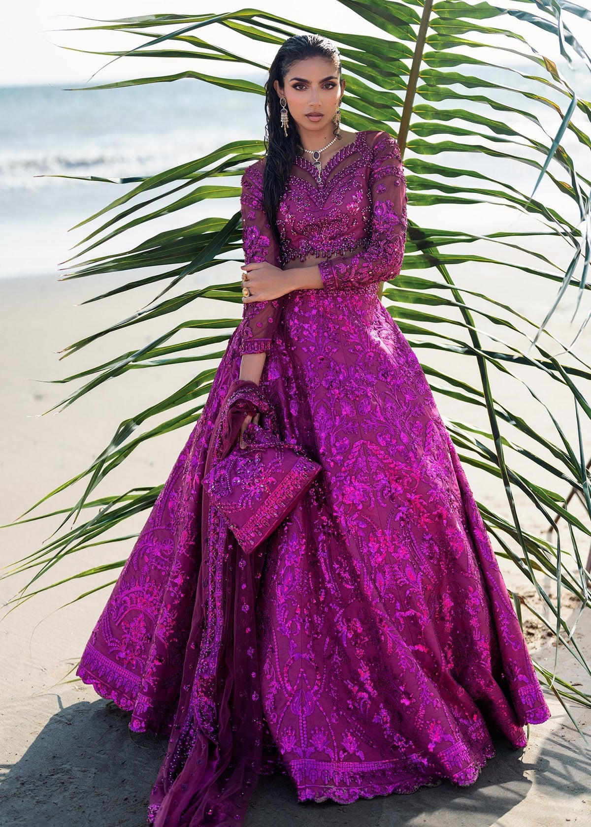 Waqas Shah | Amariage Luxury Formals | Lyric by Waqas Shah - Designer Dress - Type: Ladies Clothes - Available at Libayah - 100% Original