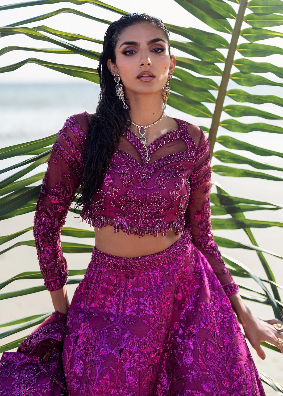 Waqas Shah | Amariage Luxury Formals | Lyric by Waqas Shah - Designer Dress - Type: Ladies Clothes - Available at Libayah - 100% Original