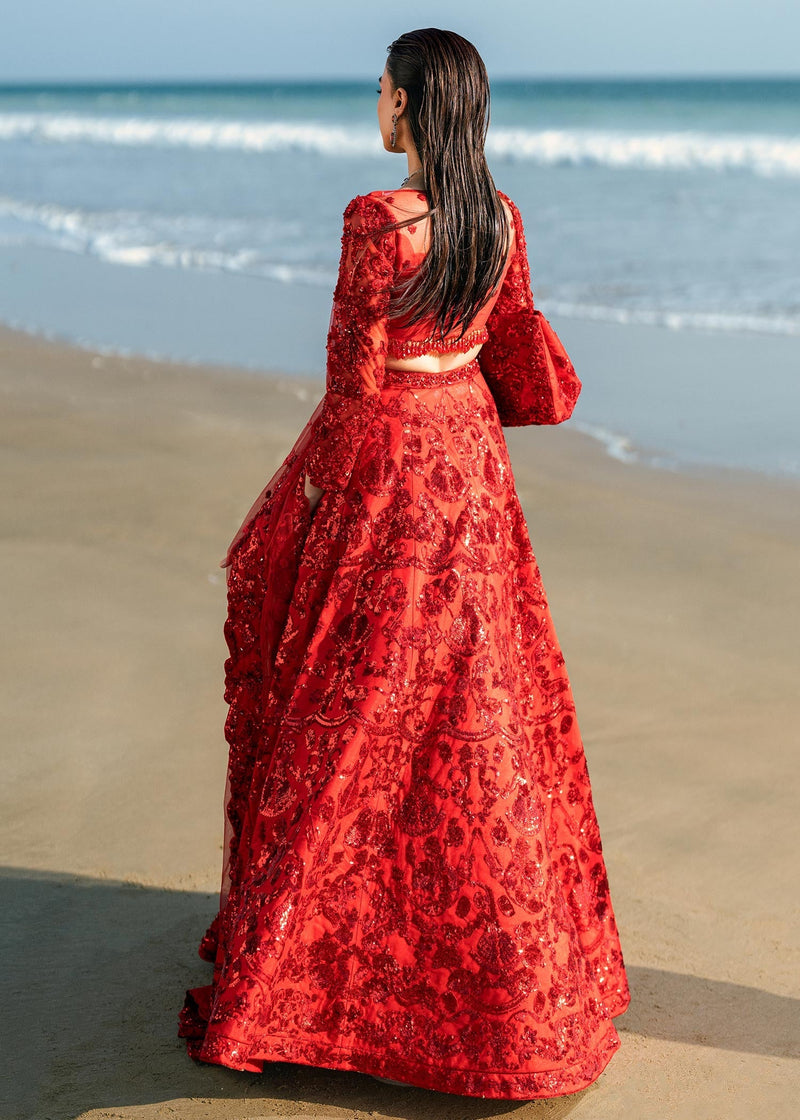 Waqas Shah | Amariage Luxury Formals | Ruby by Waqas Shah - Designer Dress - Type: Ladies Clothes - Available at Libayah - 100% Original