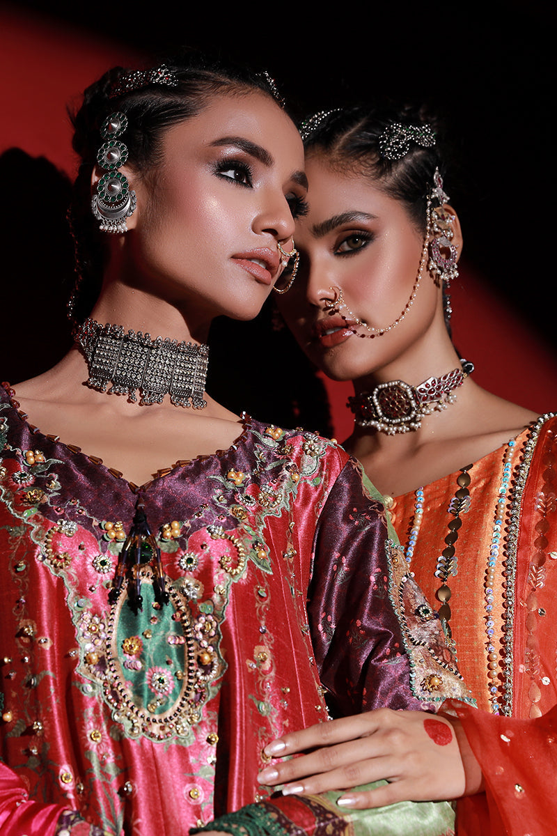 Wardha Saleem | Meeram Festive Formals | Mehraab by Wardha Saleem - Designer Dress - Type: Ladies Clothes - Available at Libayah - 100% Original