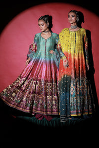 Wardha Saleem | Meeram Festive Formals | Satrangi by Wardha Saleem - Designer Dress - Type: Ladies Clothes - Available at Libayah - 100% Original