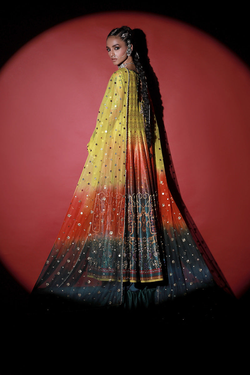 Wardha Saleem | Meeram Festive Formals | Satrangi by Wardha Saleem - Designer Dress - Type: Ladies Clothes - Available at Libayah - 100% Original