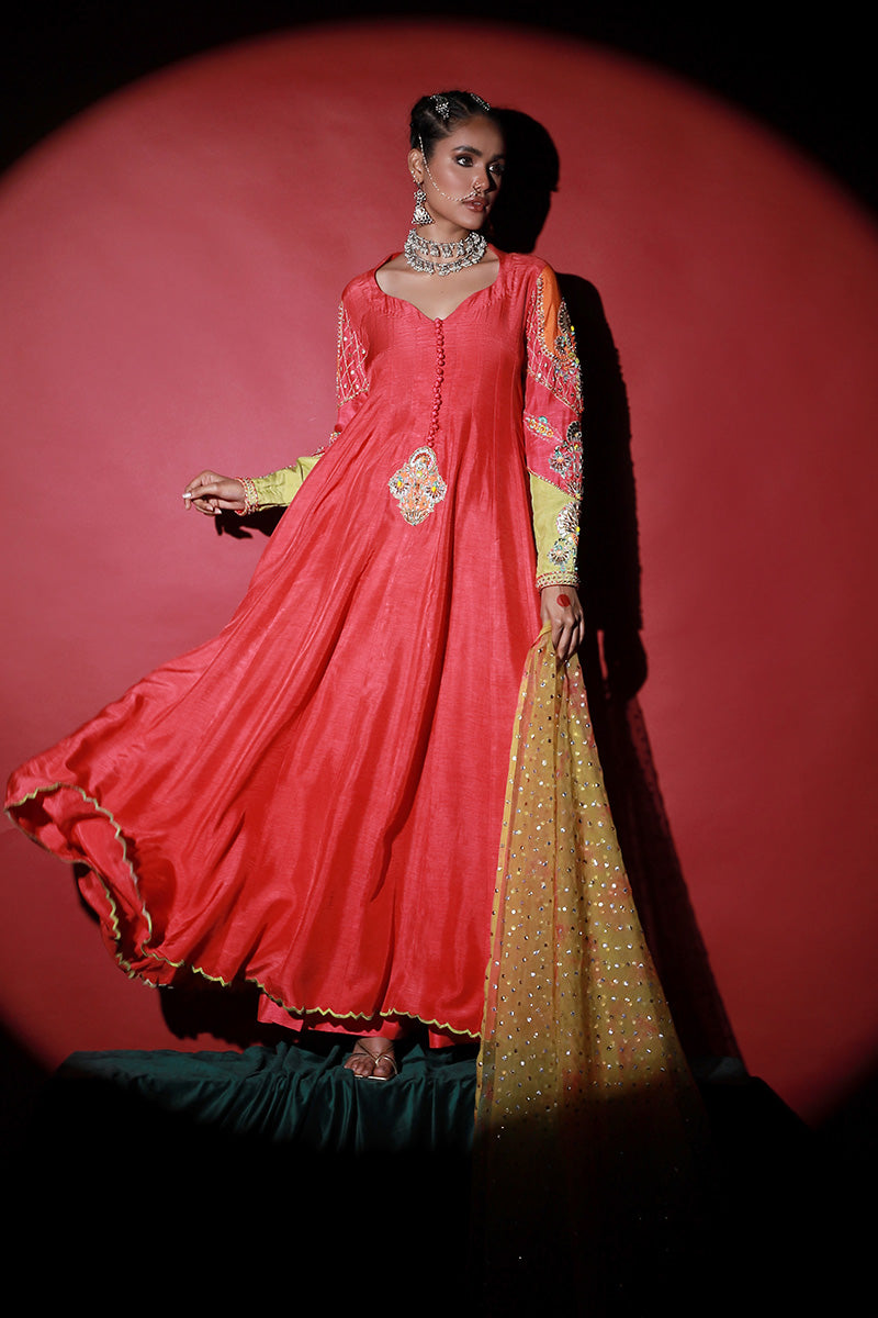 Wardha Saleem | Meeram Festive Formals | Aatish by Wardha Saleem - Designer Dress - Type: Ladies Clothes - Available at Libayah - 100% Original
