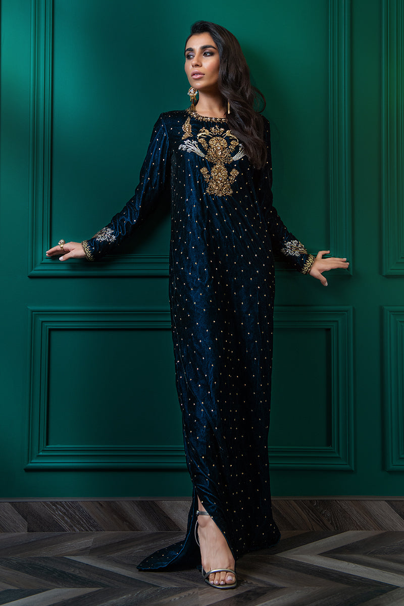 Wardha Saleem | Velvets Winter Fall 24 |  Shikar Gah 2 by Wardha Saleem - Designer Dress - Type: Ladies Clothes - Available at Libayah - 100% Original