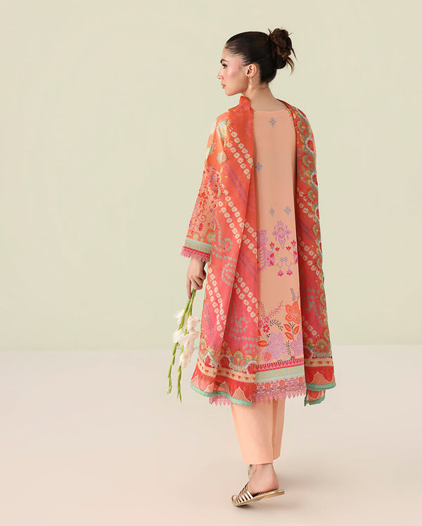 Roheenaz | Rosette Lawn | Warm Horizon - Designer Dress - Type : Ladies Clothes - Available at Libayah - 100% Original